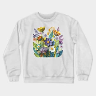 Wild Flowers Crewneck Sweatshirt
